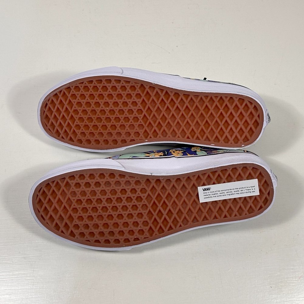 Vans Disney Aladdin Jasmin Print Sneakers Women Size 8.5 / New - Picture 7 of 9